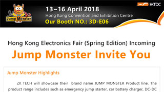 HK Electronics Fair 2018 (Spring Edition) , Welcom to our booth 3D-E06